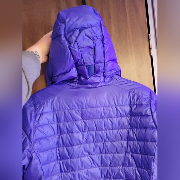 Columbia women size Med Powder Pillow Hybrid Jacket in purple - Picture 8 of 15